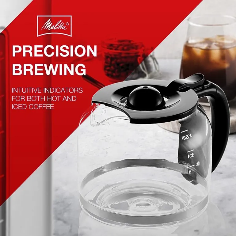 Melitta 12-Cup Hot And Iced Drip Drip Coffee Maker