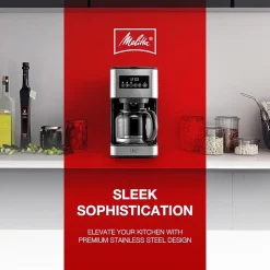 Melitta 12-Cup Hot And Iced Drip Drip Coffee Maker