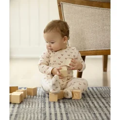 MeMoi Baby and Toddler Girls "Princess Bows" Cotton Rich Side-Snap Footie