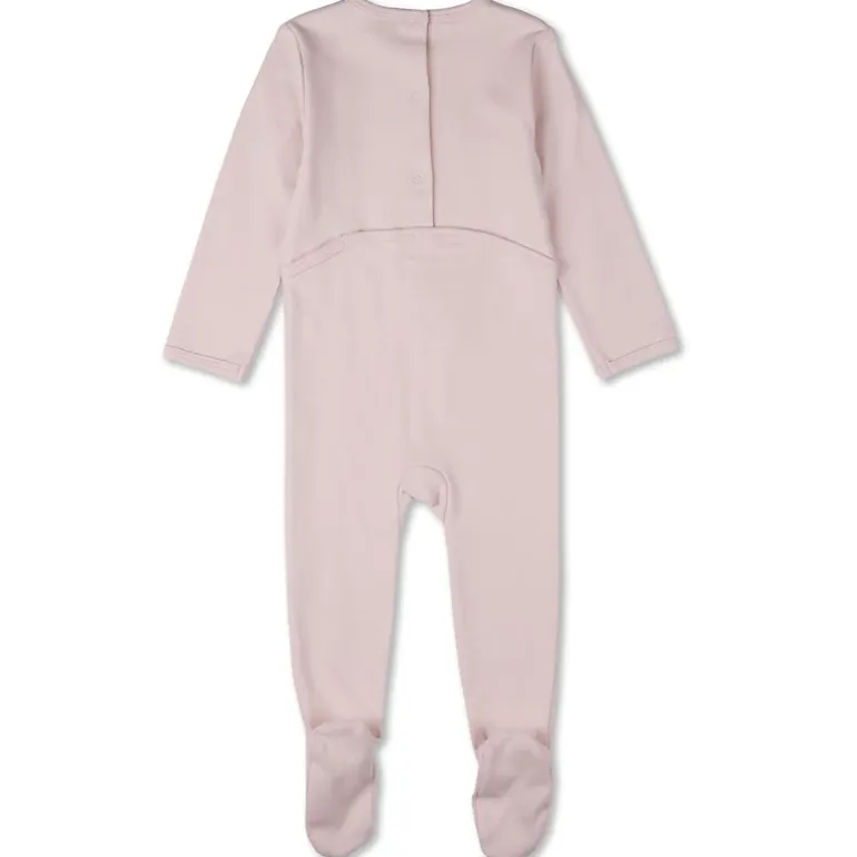 MeMoi Baby "Merry Skyline" 100% Cotton Long-Sleeve Footie
