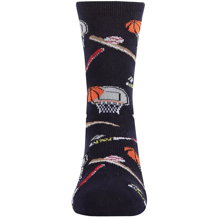 MeMoi Boys' Sports Rayon from Bamboo Crew Socks