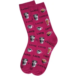 MeMoi Coffee Bamboo Blend Crew Socks