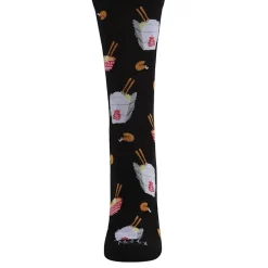 MeMoi Let's Order Takeout Bamboo Blend Crew Socks