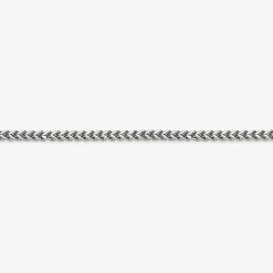 Mens Brushed Stainless Steel 22mm Foxtail Bracelet