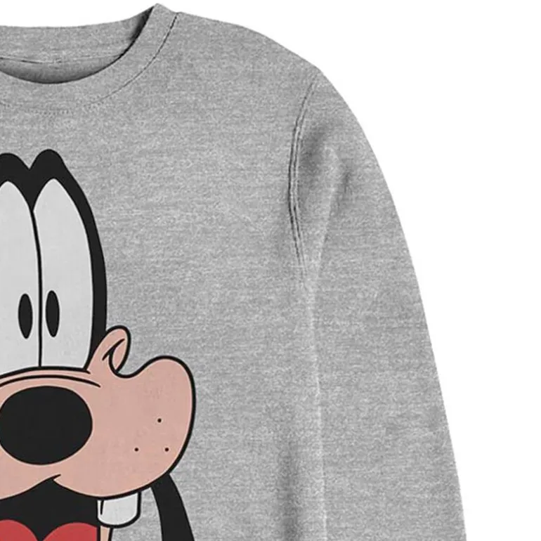 Mens Crew Neck Long Sleeve Goofy Sweatshirt
