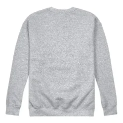 Mens Crew Neck Long Sleeve Peanuts Valentine's Day Sweatshirt