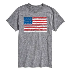 Mens Crew Neck Short Sleeve Classic Fit Big and Tall Graphic T-Shirt
