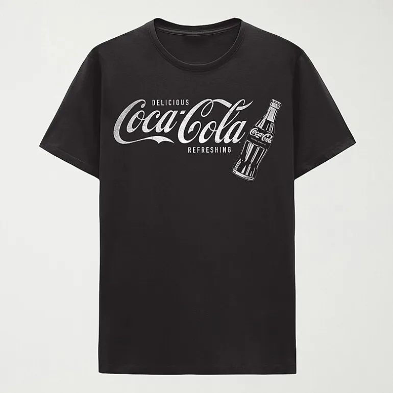 Mens Crew Neck Short Sleeve Classic Fit Big and Tall Graphic T-Shirt