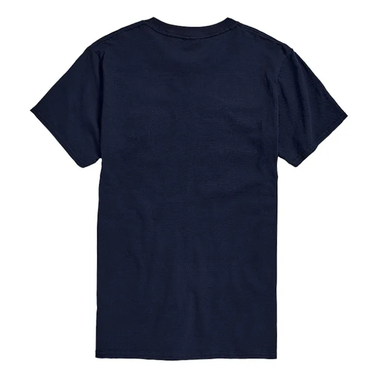 Mens Crew Neck Short Sleeve Classic Fit Big and Tall Graphic T-Shirt