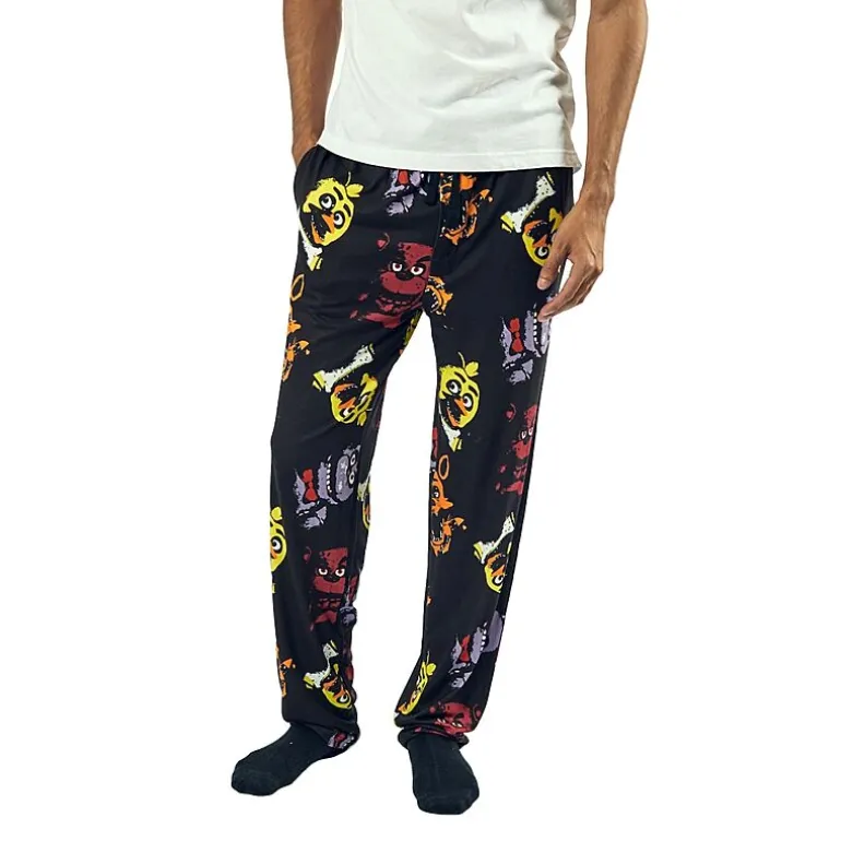 Mens Fleece Five Nights at Freddys 1 Pair Pajama Pants