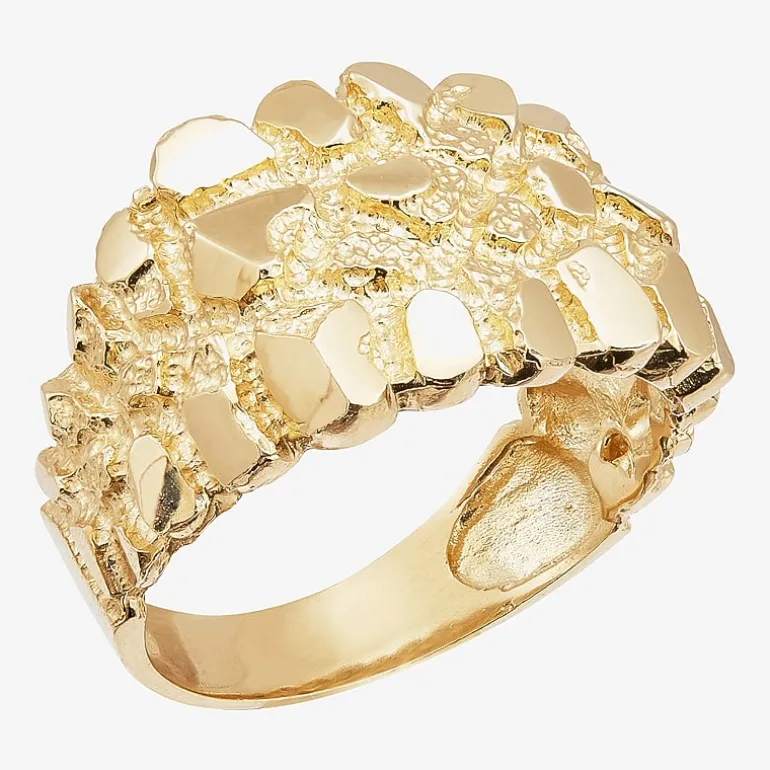 Mens 10K Gold Fashion Ring