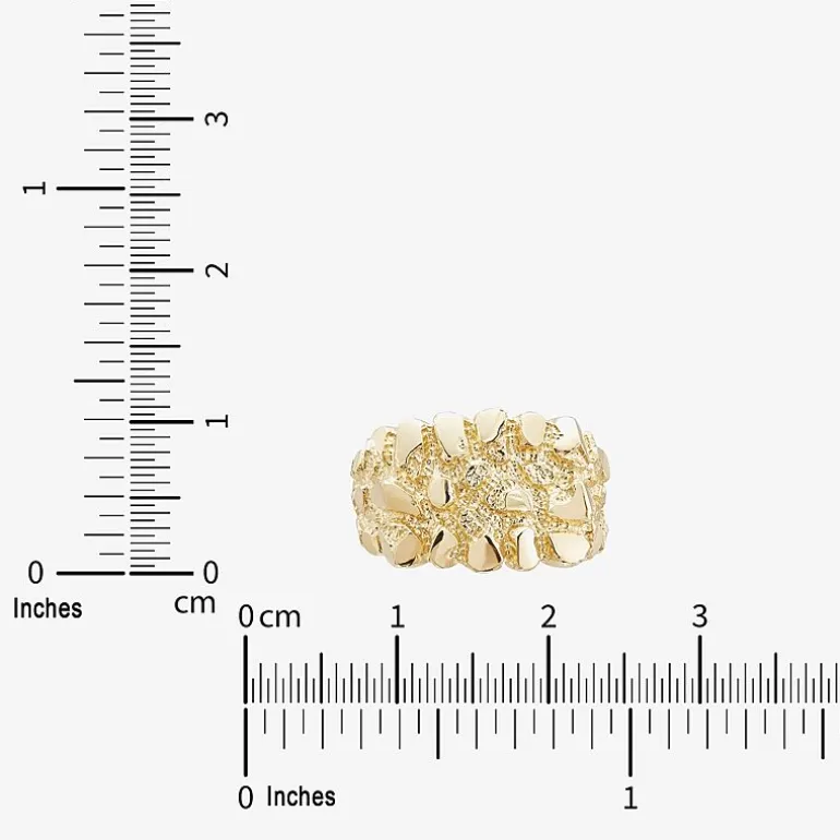Mens 10K Gold Fashion Ring