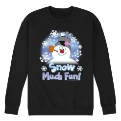 Mens Long Sleeve Frosty the Snowman Sweatshirt