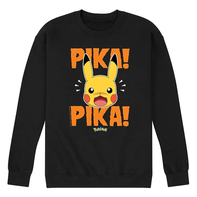 Mens Long Sleeve Pokemon Sweatshirt