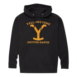 Mens Long Sleeve Yellowstone Hoodie