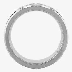 Mens 8MM 1/8 CT. T.W. Diamond Tungsten Wedding Band