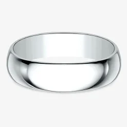 Mens 6mm 10K Gold Wedding Band