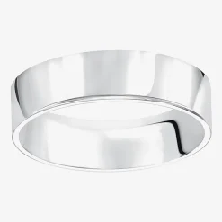 Mens 6MM 14K Gold Wedding Band