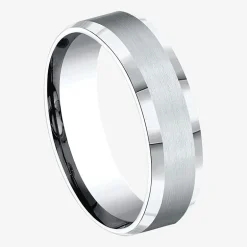 Mens 6MM 10K Gold Wedding Band