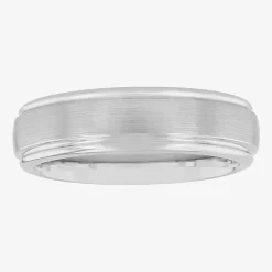 Mens 6mm Tungsten Carbide Ring