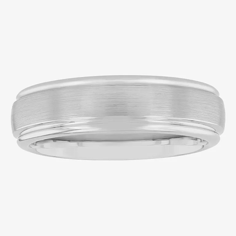 Mens 6mm Tungsten Carbide Ring