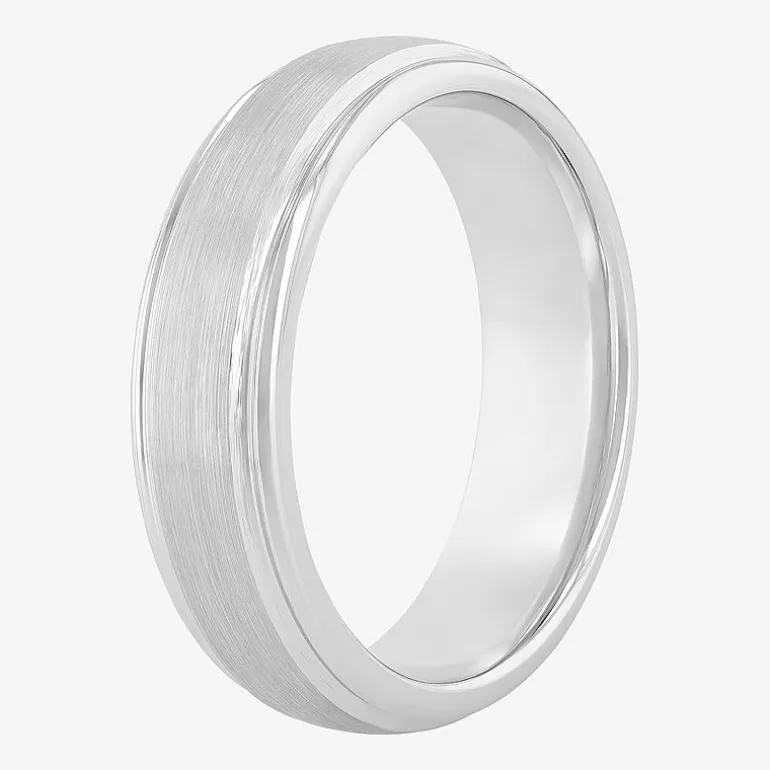 Mens 6mm Tungsten Carbide Ring