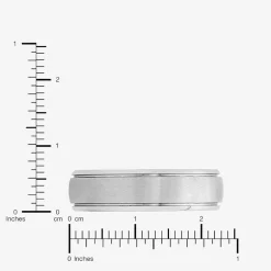 Mens 6mm Tungsten Carbide Ring