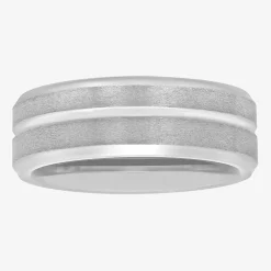 Mens 8MM Tungsten Wedding Band