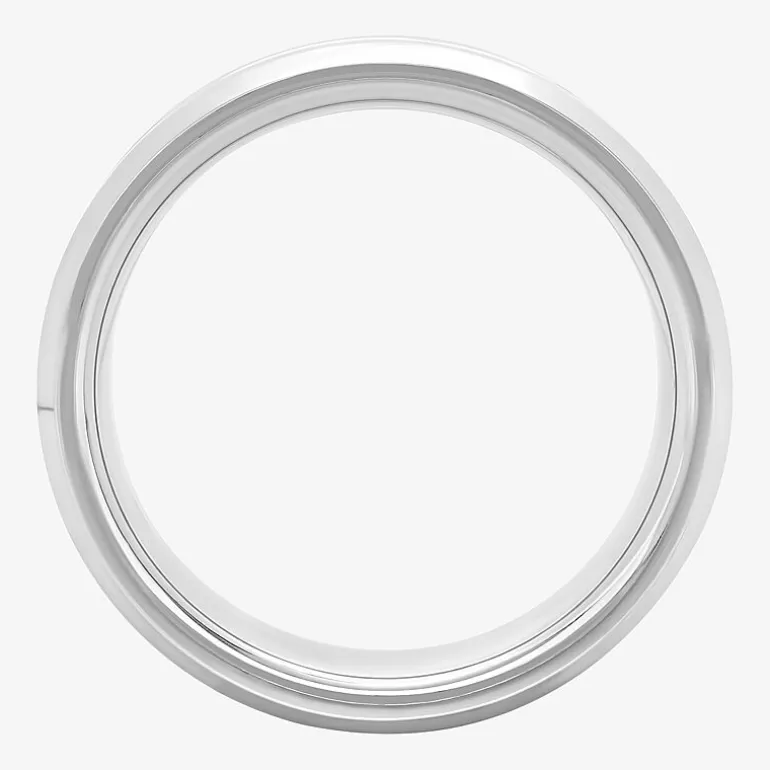 Mens 8MM Tungsten Wedding Band