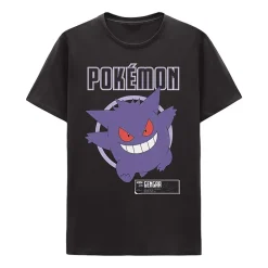 Mens Round Neck Short Sleeve Regular Fit Pokemon Graphic T-Shirt