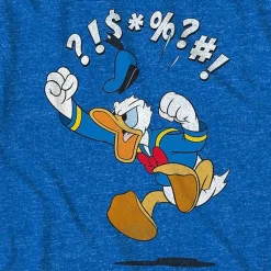 Mens Short Sleeve Donald Duck Graphic T-Shirt