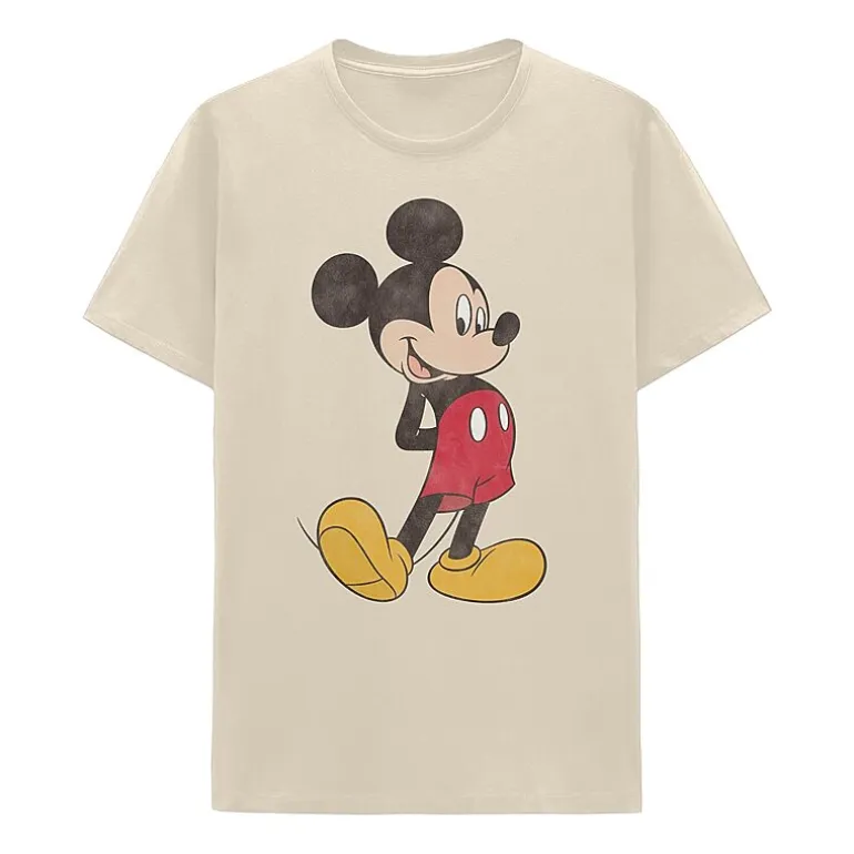 Mens Short Sleeve Mickey Mouse Graphic T-Shirt