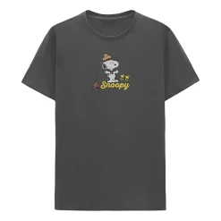 Mens Short Sleeve Snoopy Graphic T-Shirt