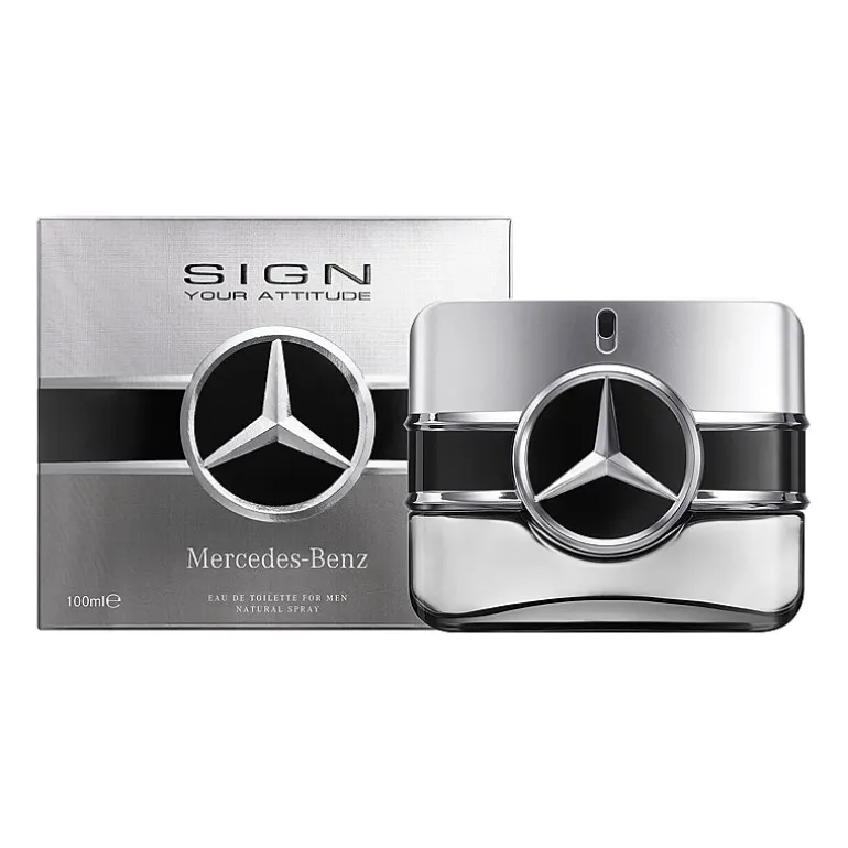 Mercedes-Benz Sign Your Attitude Eau De Toilette For Men, 3.4 Oz