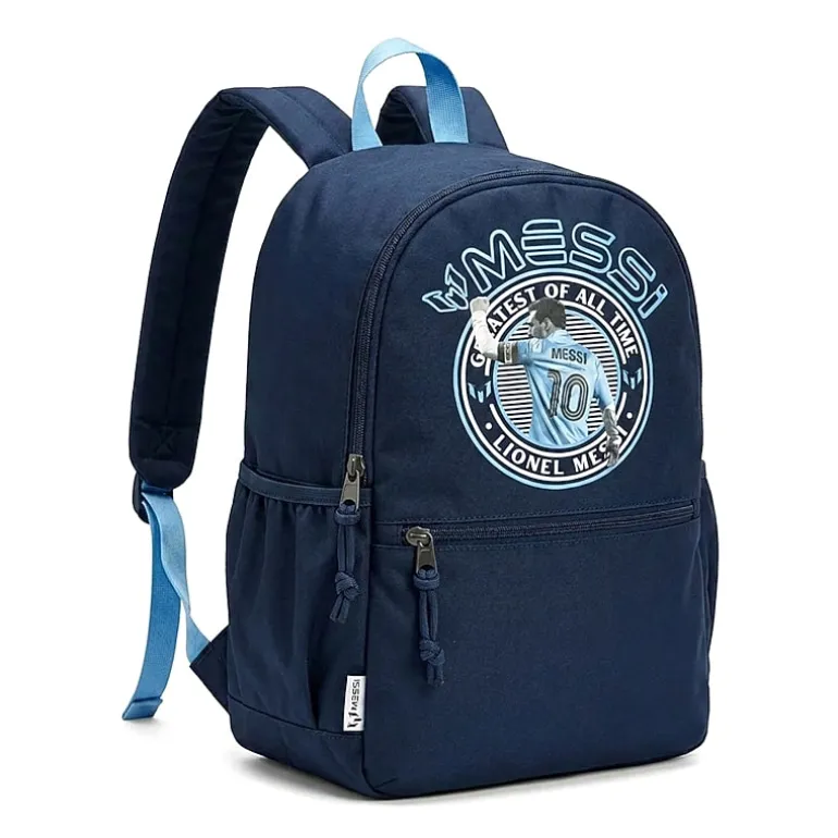 Messi Boys Adjustable Straps Logo Backpack