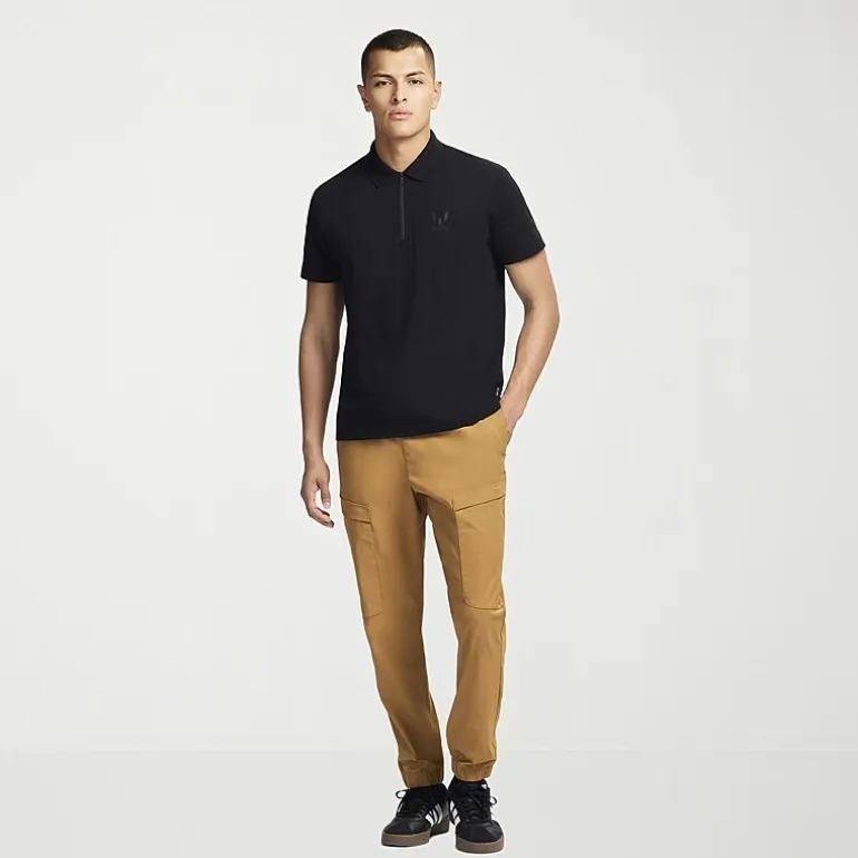 MESSI Collection Mens Regular Fit Short Sleeve Polo Shirt