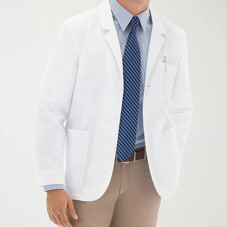 Meta Labwear 739 30" Consultation Mens Tall Long Sleeve Lab Coat
