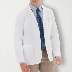Meta Labwear 739 30" Consultation Mens Big and Tall Long Sleeve Lab Coat