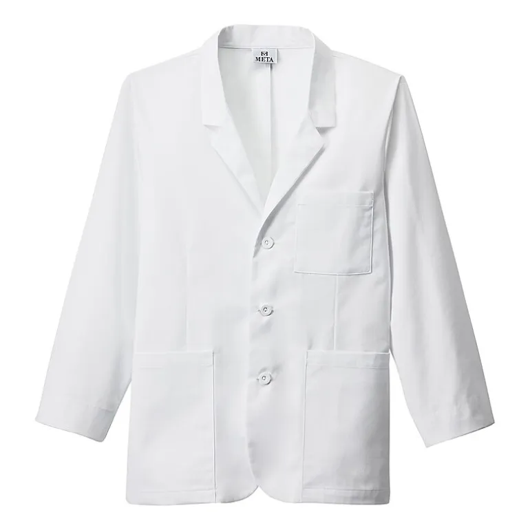 Meta Labwear 739 30" Consultation Mens Big and Tall Long Sleeve Lab Coat