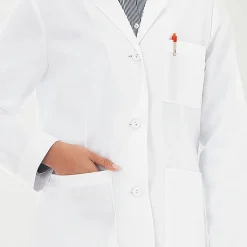 Meta Labwear 738 28" Consultation" Womens Long Sleeve Lab Coat