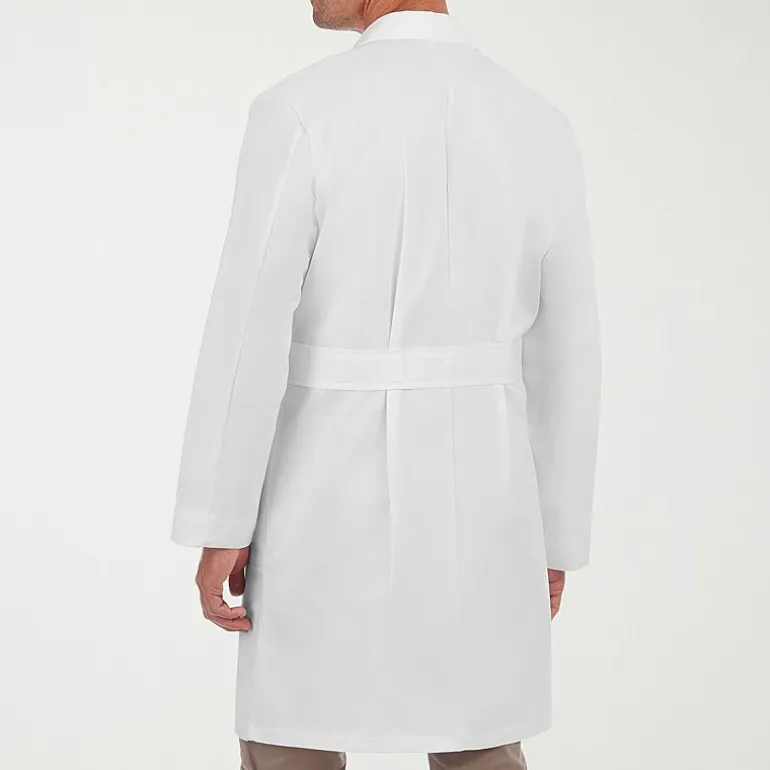 Meta Labwear 1963 38" 6-Pocket Mens Big and Tall Long Sleeve Lab Coat