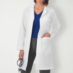Meta Labwear 1964 37" Womens Long Sleeve Lab Coat