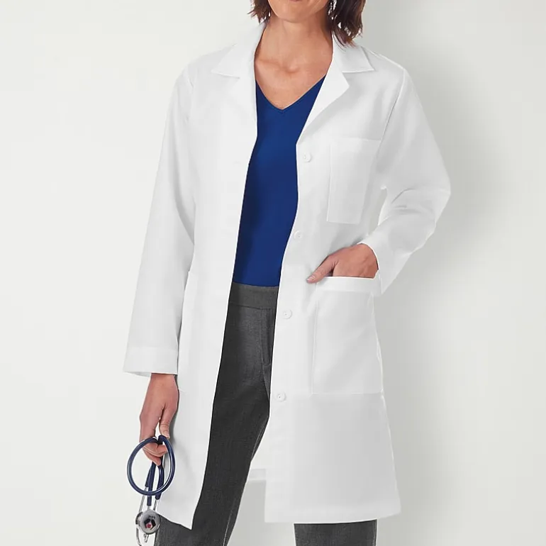 Meta Labwear 1964 37" Womens Long Sleeve Lab Coat