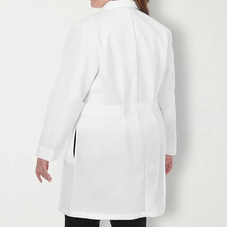 Meta Labwear 1964 37" Womens Plus Tall Long Sleeve Lab Coat