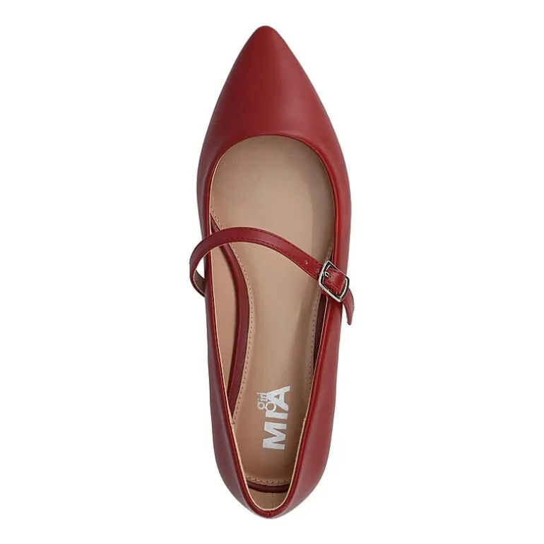 Mia Girl Fionna Womens Pointed Closed Toe Mary Jane Shoes