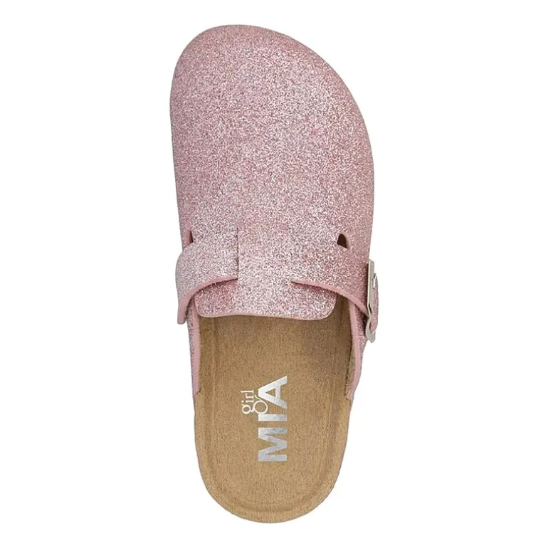 Mia Girl Gayl Little & Big Kid Girls Round Closed Toe Mules