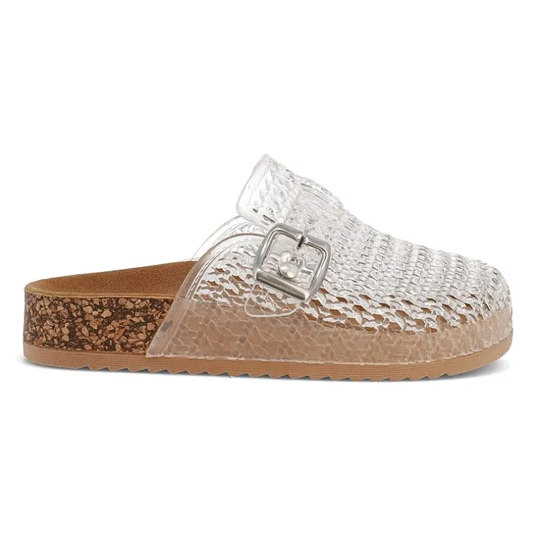 Mia Girl Gemmah Little & Big Kid Girls Round Closed Toe Mules