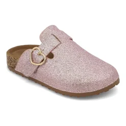 Mia Girl Palesa Little & Big Kid Girls Round Closed Toe Mules