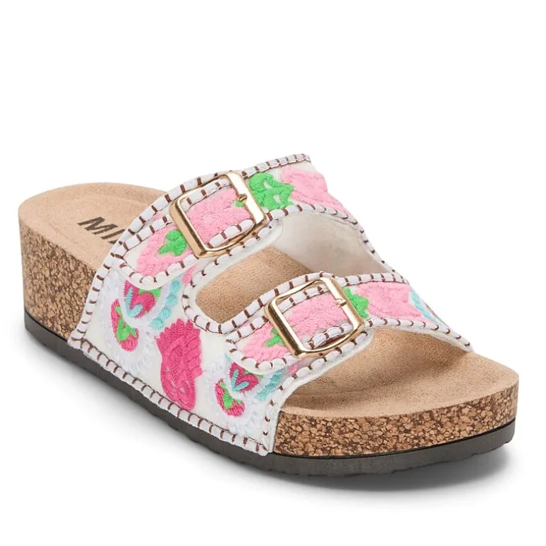 Mia Girl Tansy Womens Adjustable Strap Footbed Sandals