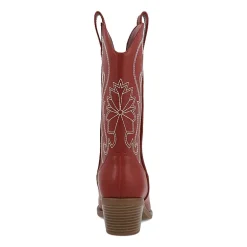 Mia Girl Womens Faylinn Stacked Heel Cowboy Boots